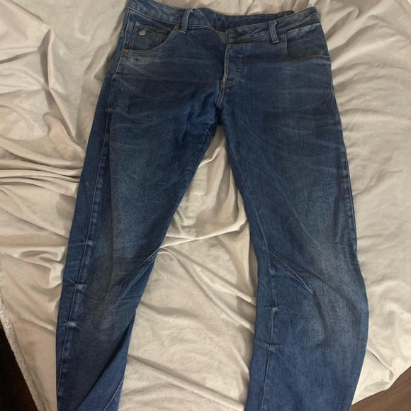raw jeans. Mens size 31 - Picture 1 of 5